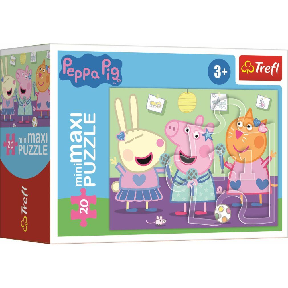 trefl Display Puzzle Peppa Pig 20 Teile (24 Stück)
