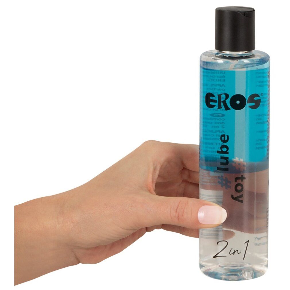 2in1-Gleitgel "Lube Toy" auf Wasserbasis| kompatibel mit allen Toys | Eros