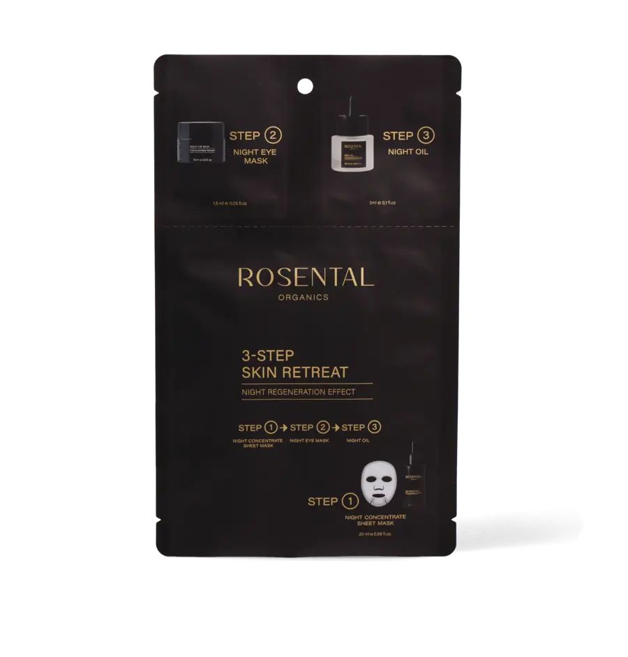 Rosental Organics 3-Step Night Skin Retreat 24,5 ml Maske