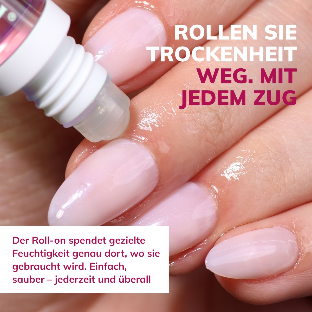 LONDONTOWN Kur Roll & Glow Cuticle Oil Dragonfruit Nagelhautöl