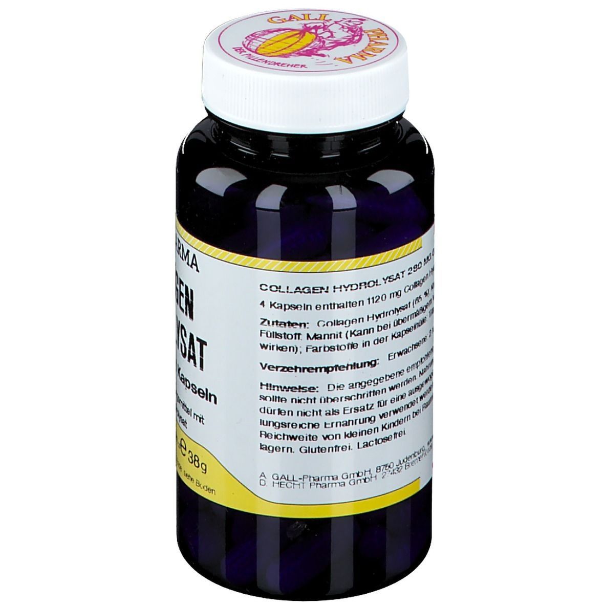 Collagen Hydrolysat 280 mg GPH Kapseln