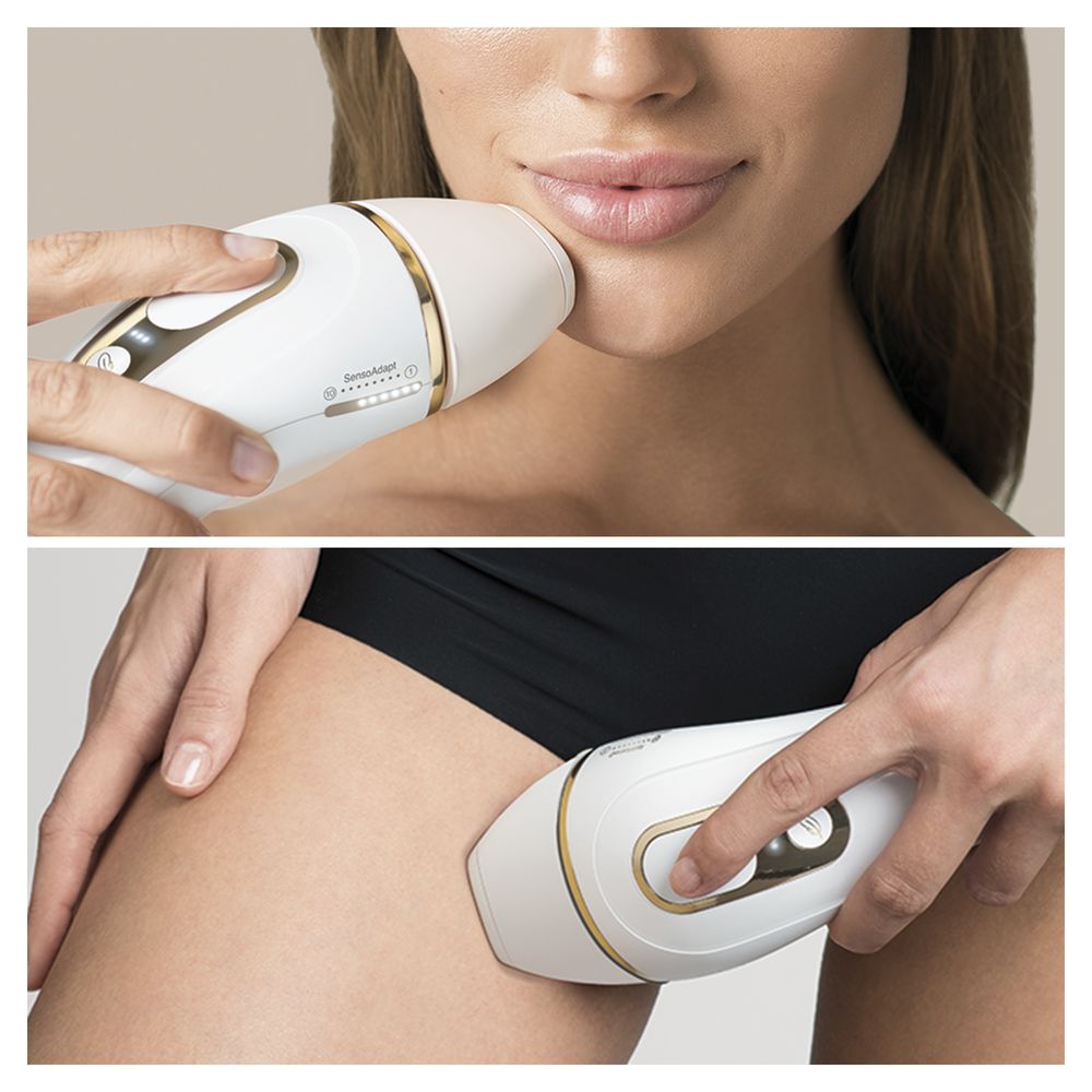 Braun - IPL System "Silk-expert Pro  IPL PL5117" in Weiß und Gold