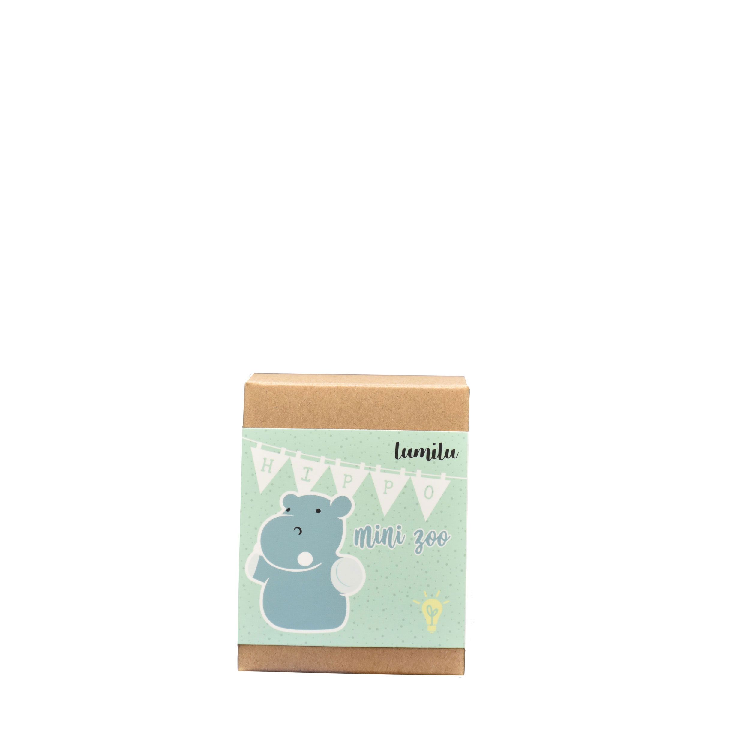 reer lumilu Mini Zoo Nilpferd, Nachtlicht, LED, Timer