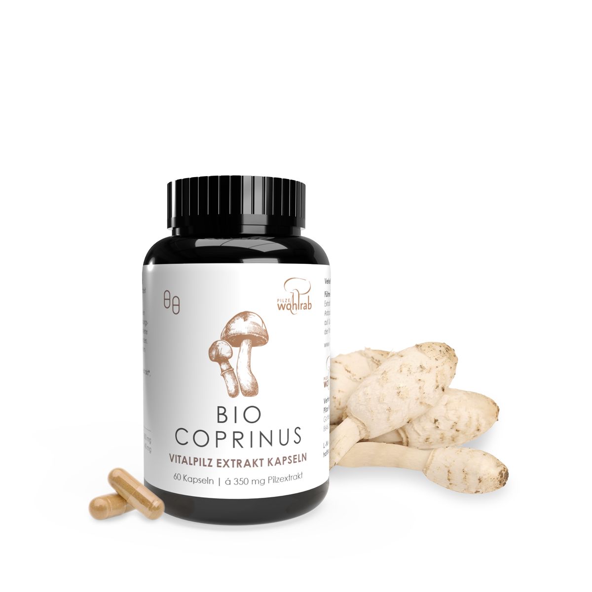 BIO Coprinus Extraktkapseln á 420 mg 60 St