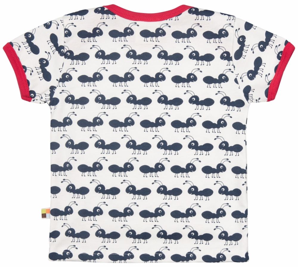 loud + proud T-Shirt Ameise, navy
