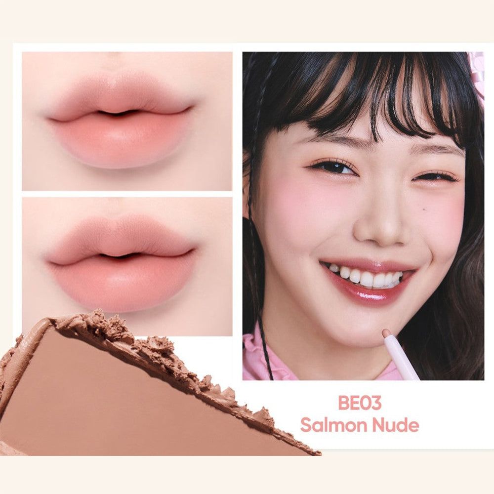 Lippenstift-Applikator in der Farbe BE03 Salmon Nude.