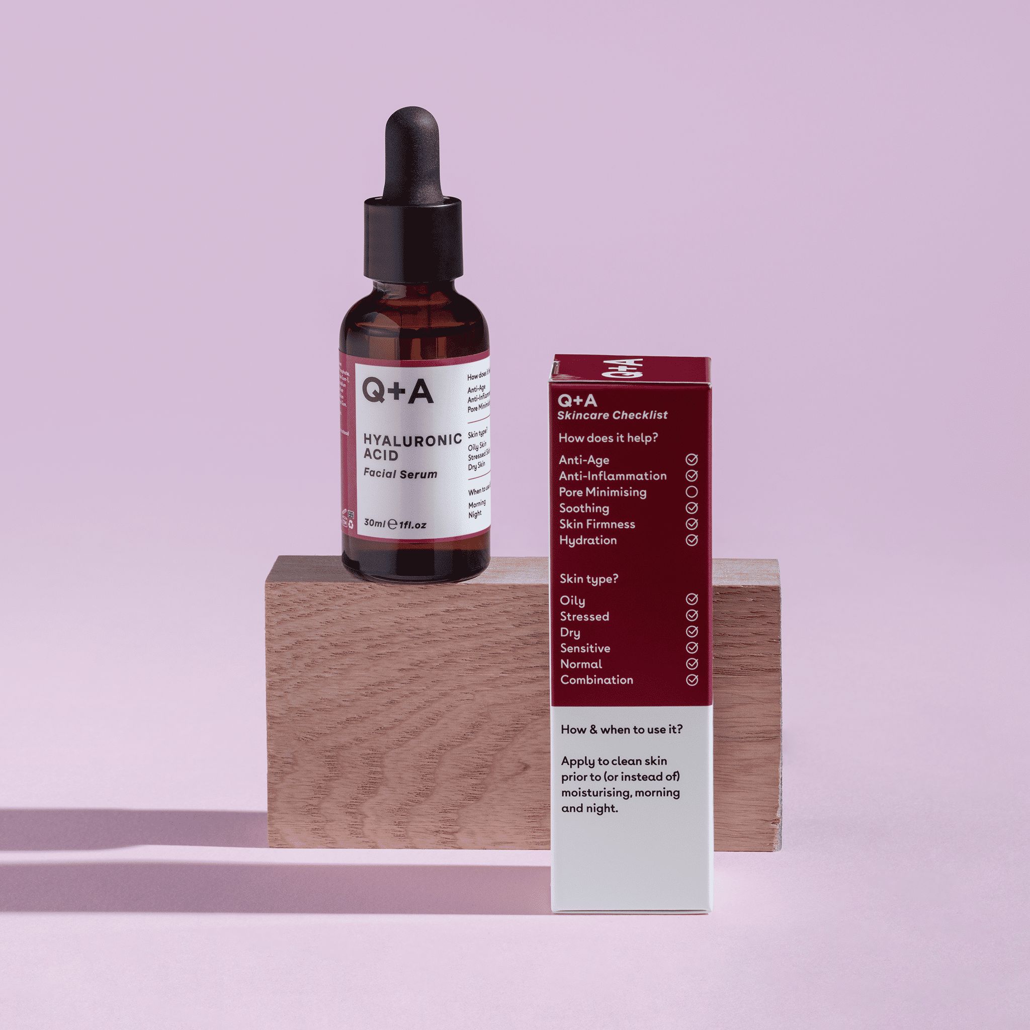 Q + A Skin, Hyaluronic Acid Facial Serum