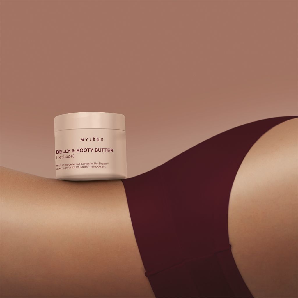 Mylène Reshape Belly & Booty Butter – Straffende Körperpflege für Bauch und Gesäß
