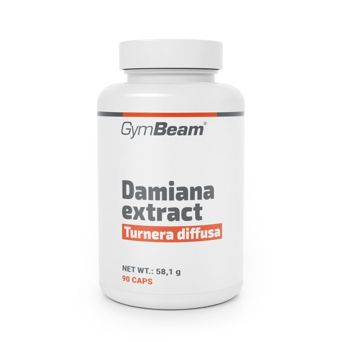 GymBeam Damiana-Extrakt Turnera diffusa Kapseln 90 St