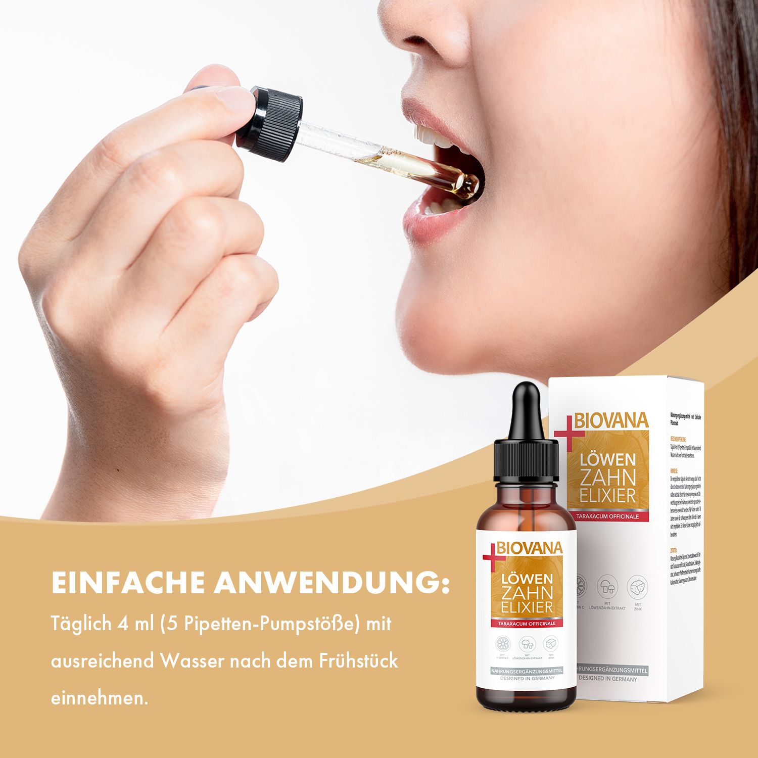 Biovana Löwenzahn Elixier Tropfen