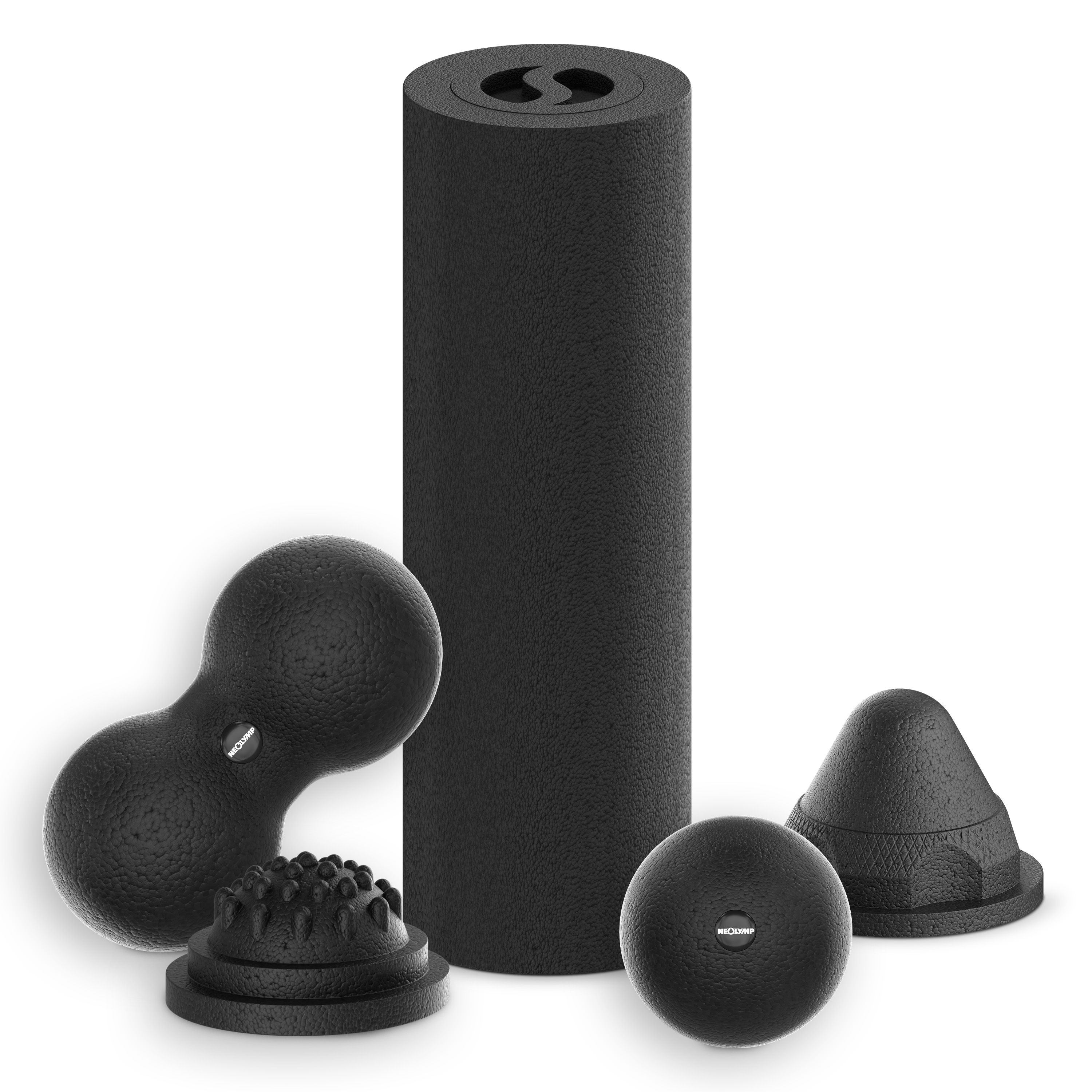 NEOLYMP 5 in 1 Faszienrolle Set