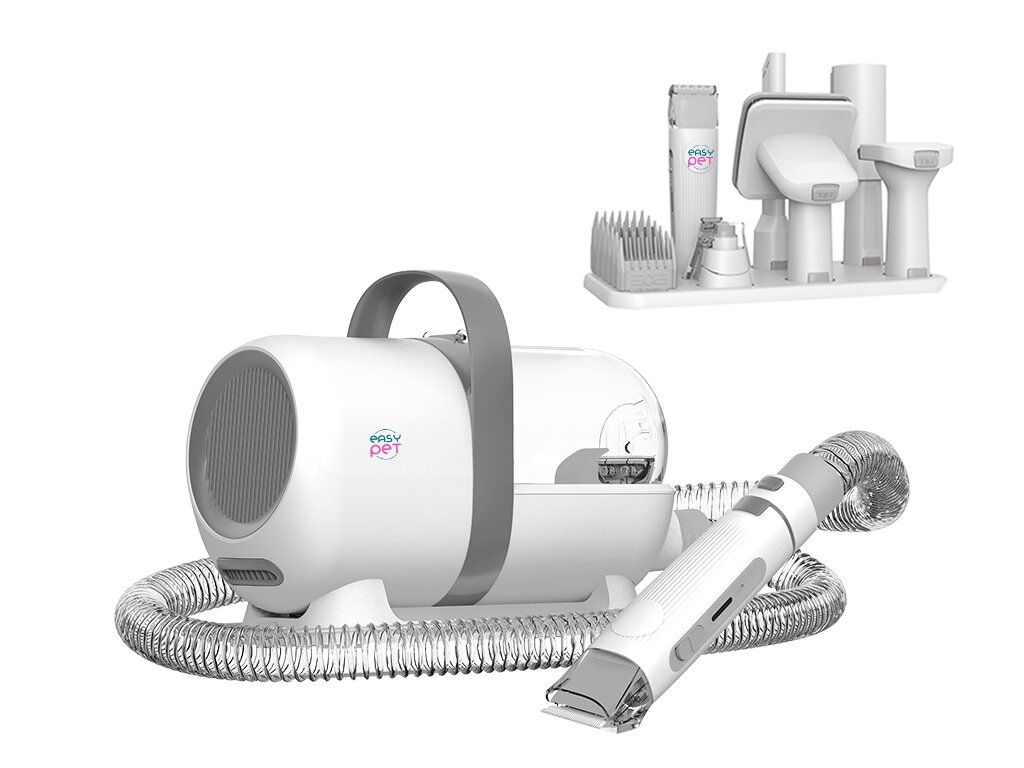 EASY PET Kit toelettatura aspirante multiaccessoriato