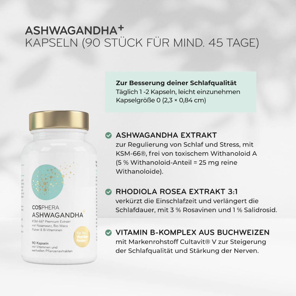 Cosphera 3-in-1 Besser Schlafen Paket