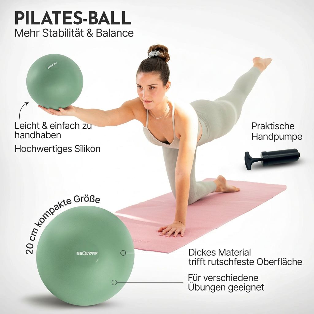 NEOLYMP Pilates Set mit Pilates Matte