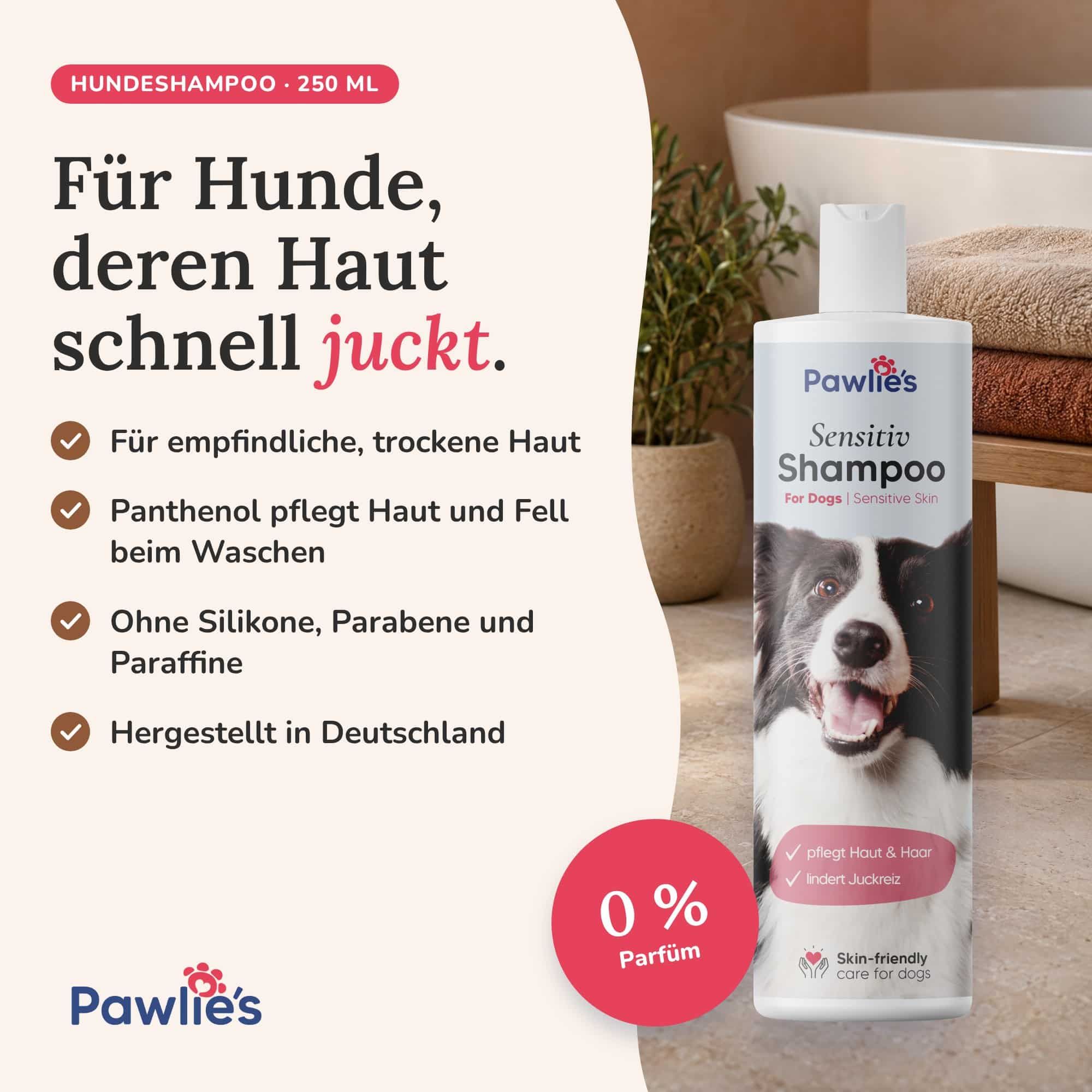 Pawlie's: Für kleine Wunden, Kratzer und gereizte Haut bei Tieren.