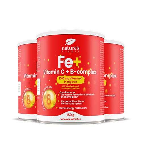 Nature's Finest Eisen + Vitamin C + B-Komplex