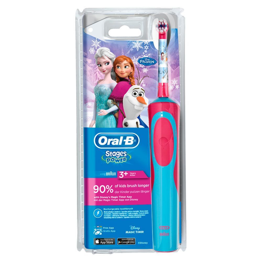 Oral-B Stages Power „Die Eiskönigin – Völlig Unverfroren“ Elektrische Zahnbürste