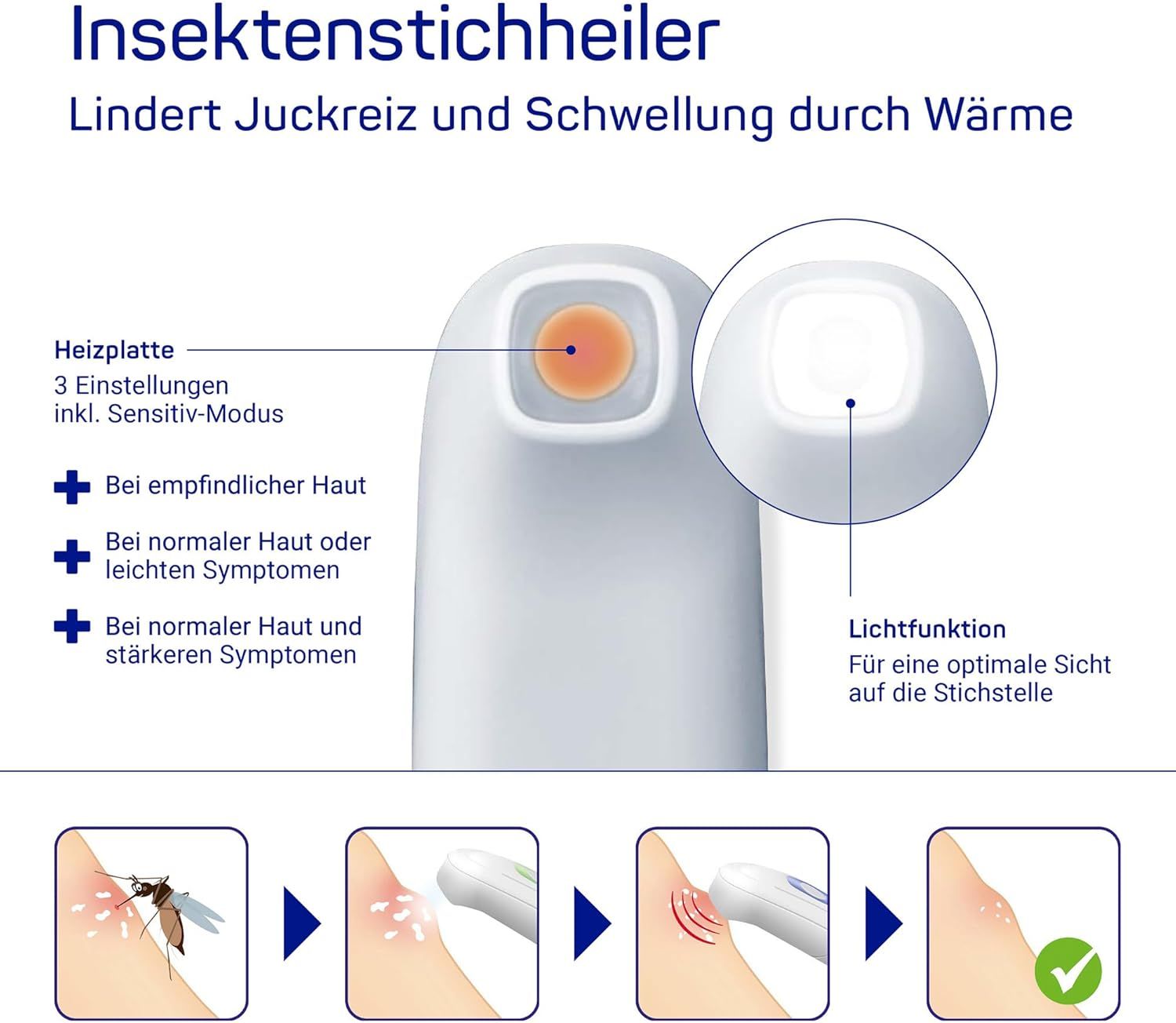 HARTMANN Insektenstichheiler – Lindert Juckreiz & Schwellungen nach Stichen