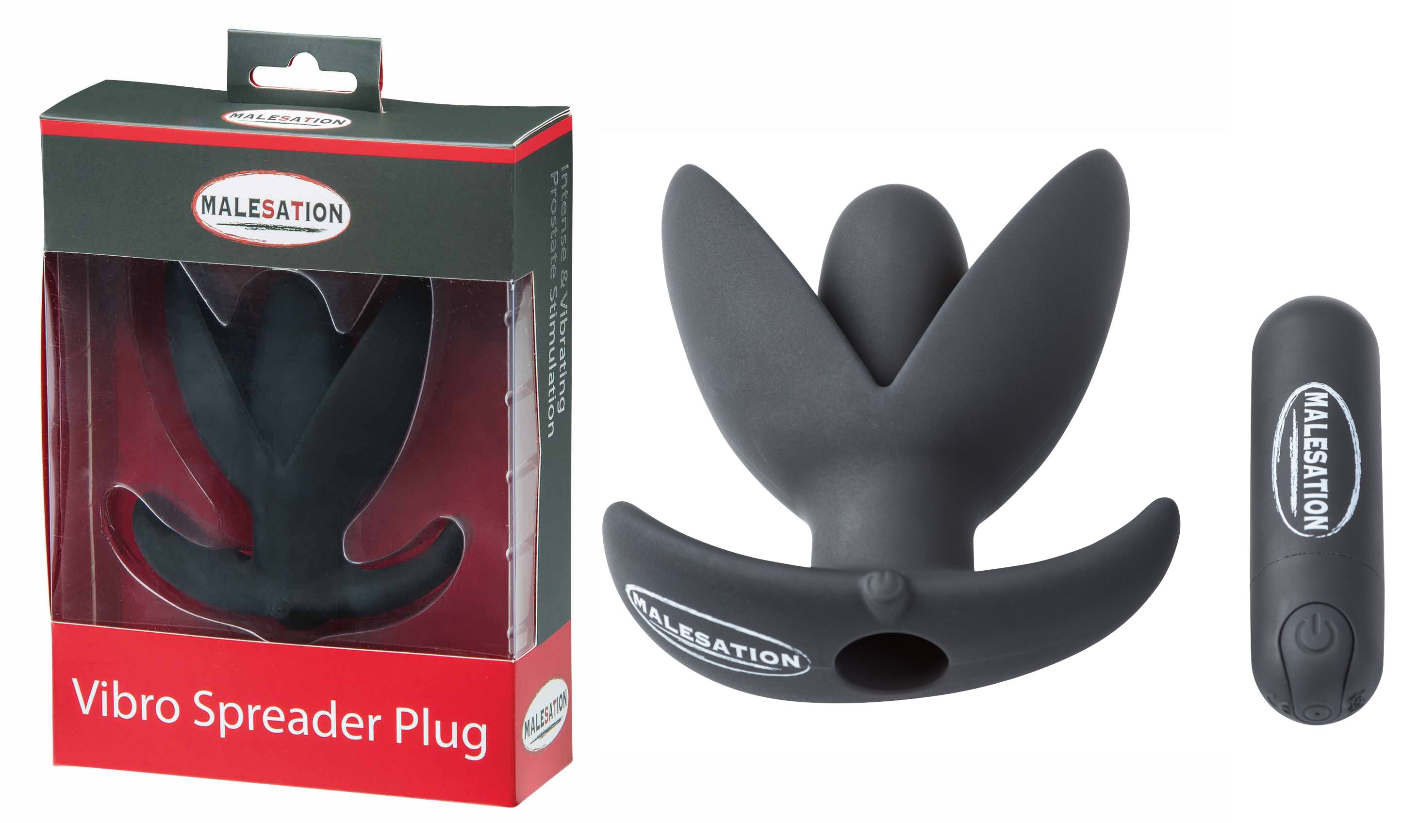 MALESATION Vibro Spreader Plug