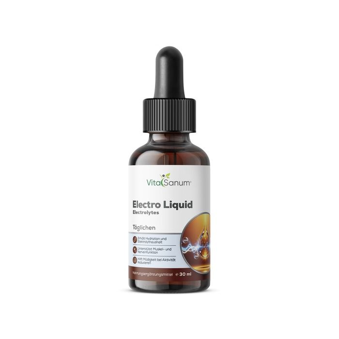 VitaSanum® Electro Liquid Elektrolyt-Konzentrat 30 ml Tropfen zum Einnehmen