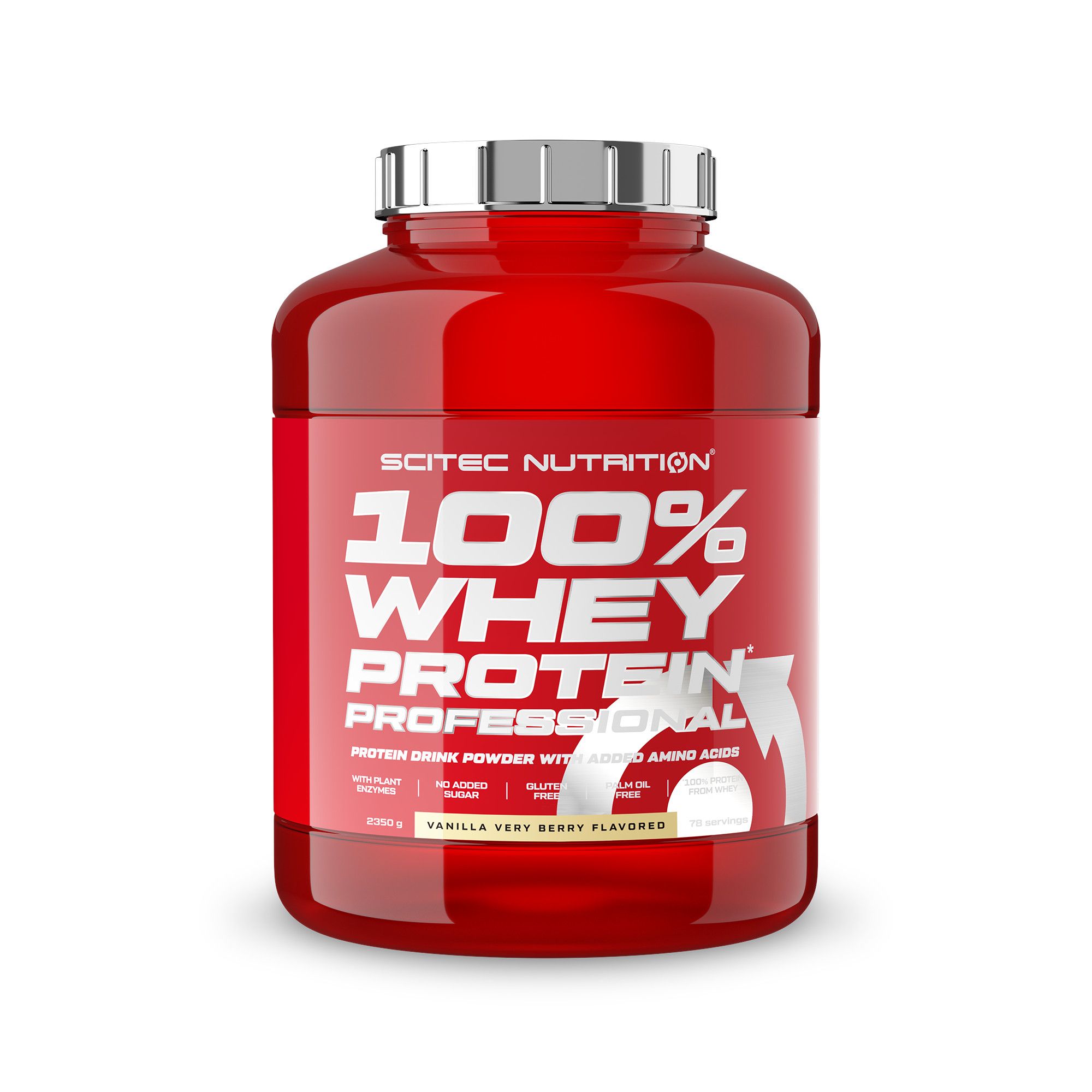 Scitec 100% Whey Professional - Vanilla Verry Berry