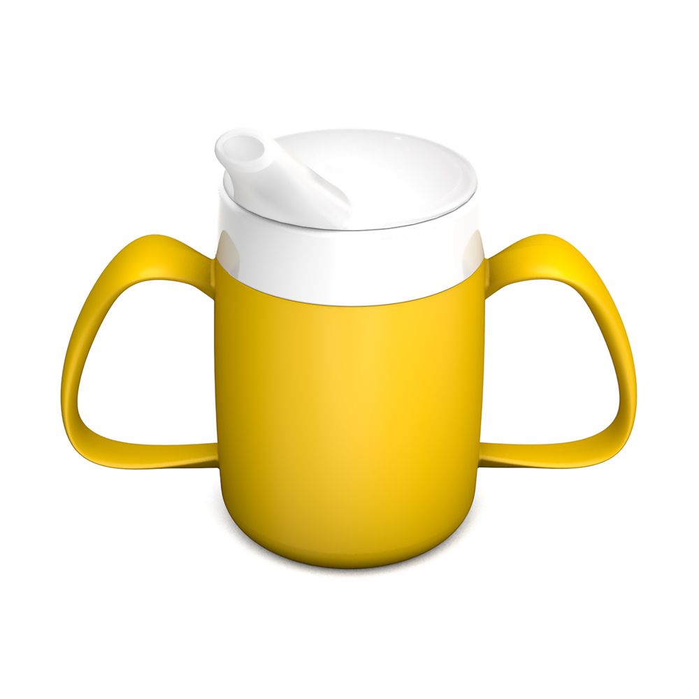 Ornamin 2-Henkel-Becher mit Trink-Trick Schnabelaufsatz großer Öffnung 1 St