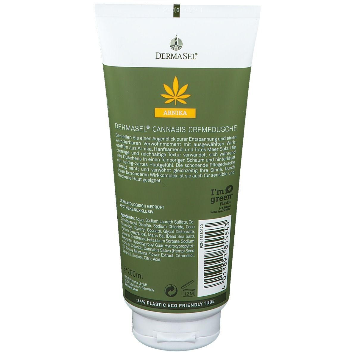 DermaSel® Cannabis Cremedusche Arnika