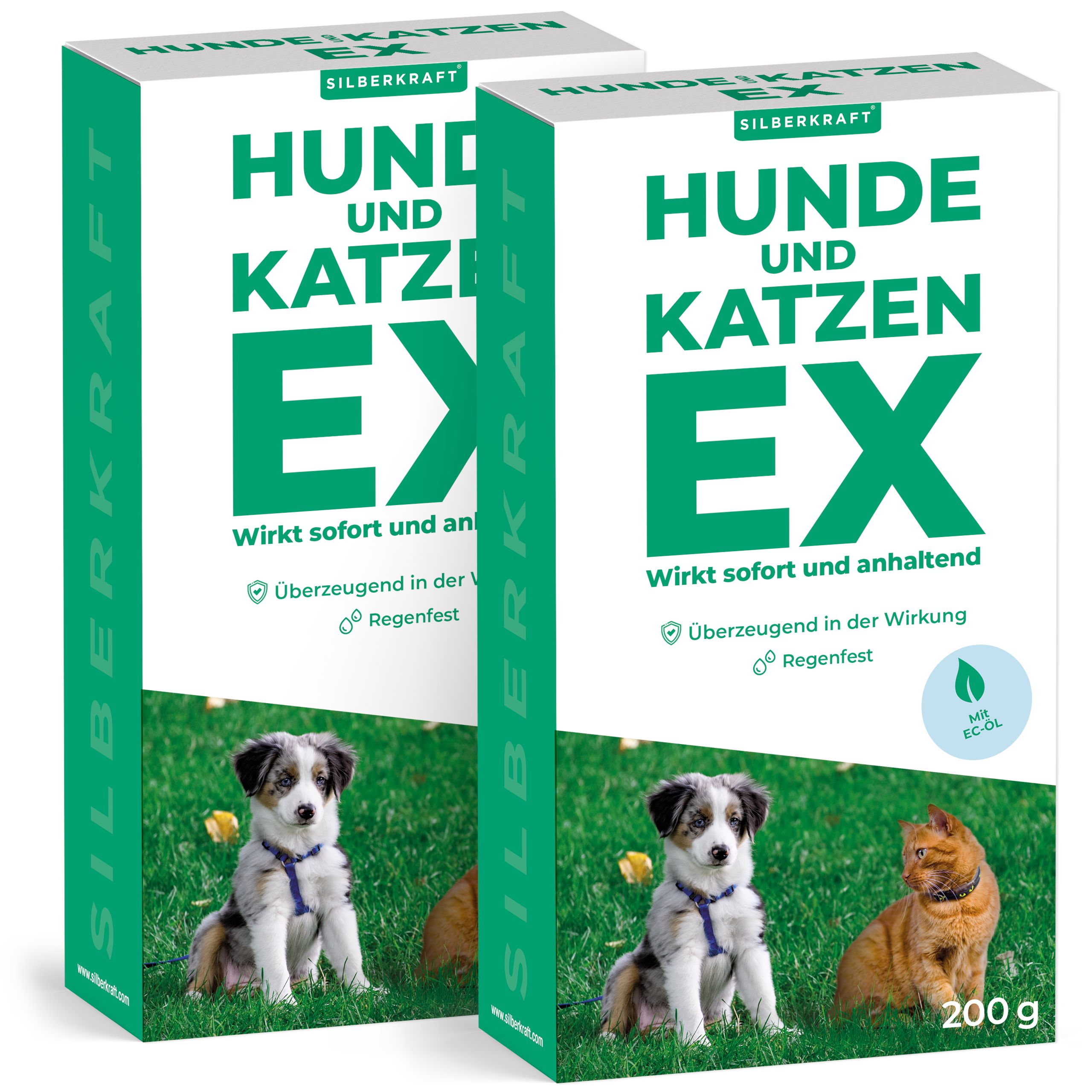 SILBERKRAFT Hunde & Katzen Stopp Ex 200 g - SHOP APOTHEKE