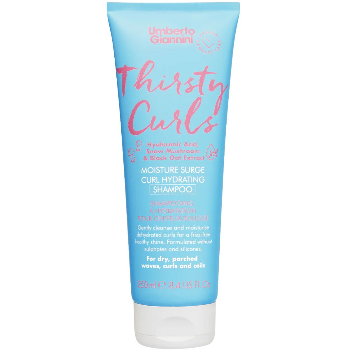 Umberto Giannini - Thirsty Curls Moisture Surge Hydrating Shampoo 250 ml