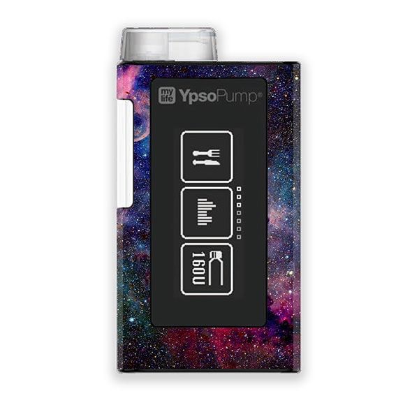 Diasticker® Mylife Ypsopump Sticker "Galaxy"