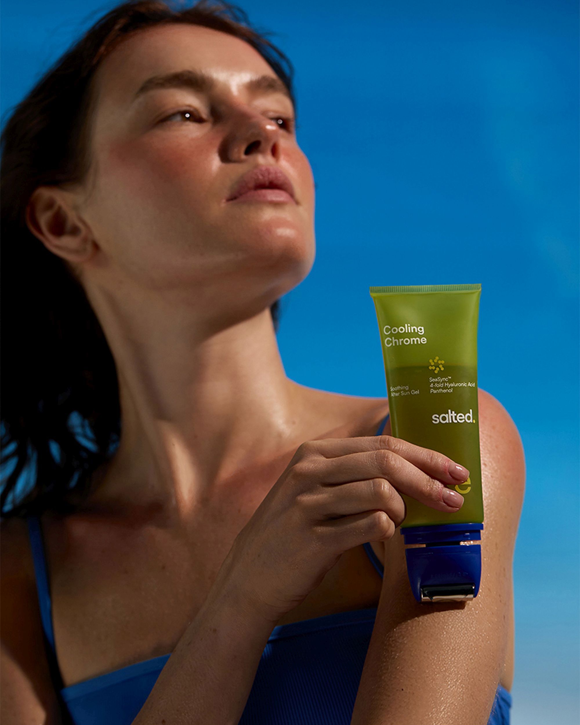 salted Beruhigendes After Sun Gel Cooling Chrome Fragrance-Free