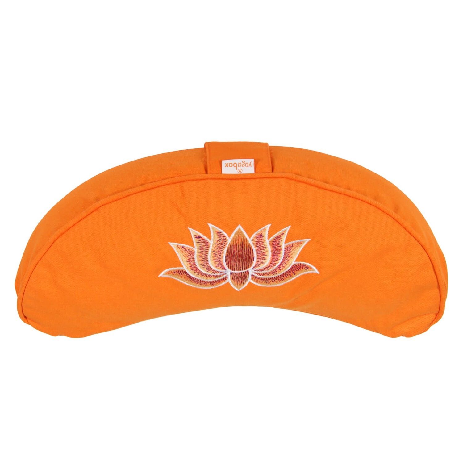 yogabox Yogakissen Halbmond Basic Lotus Stick multicolor - orange 40 x 17 12,0 cm 1 St