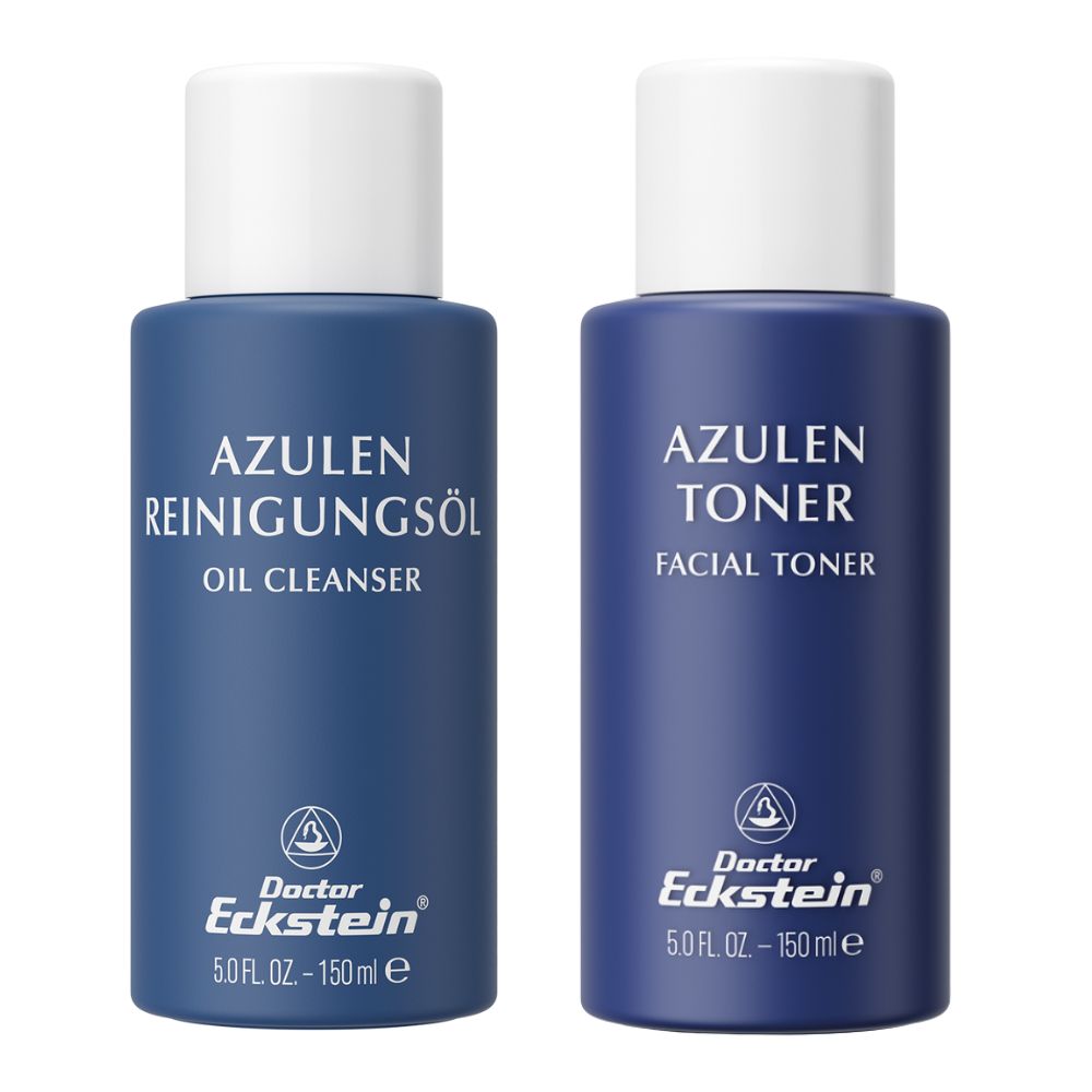 Doctor Eckstein Sparset Azulen Reinigungsöl + Azulen Toner