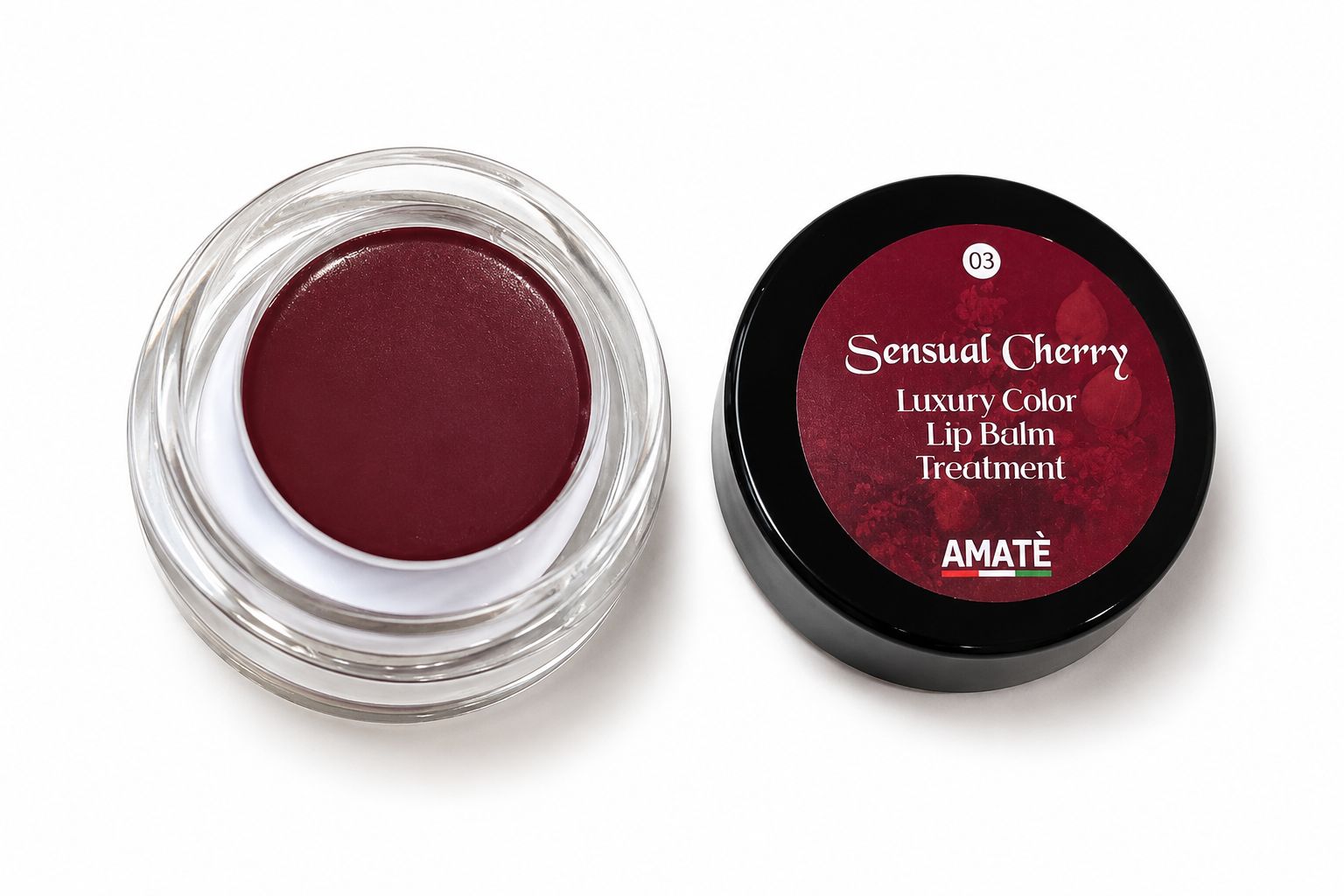 Amatè Balsamo labbra colorato Sensual Cherry