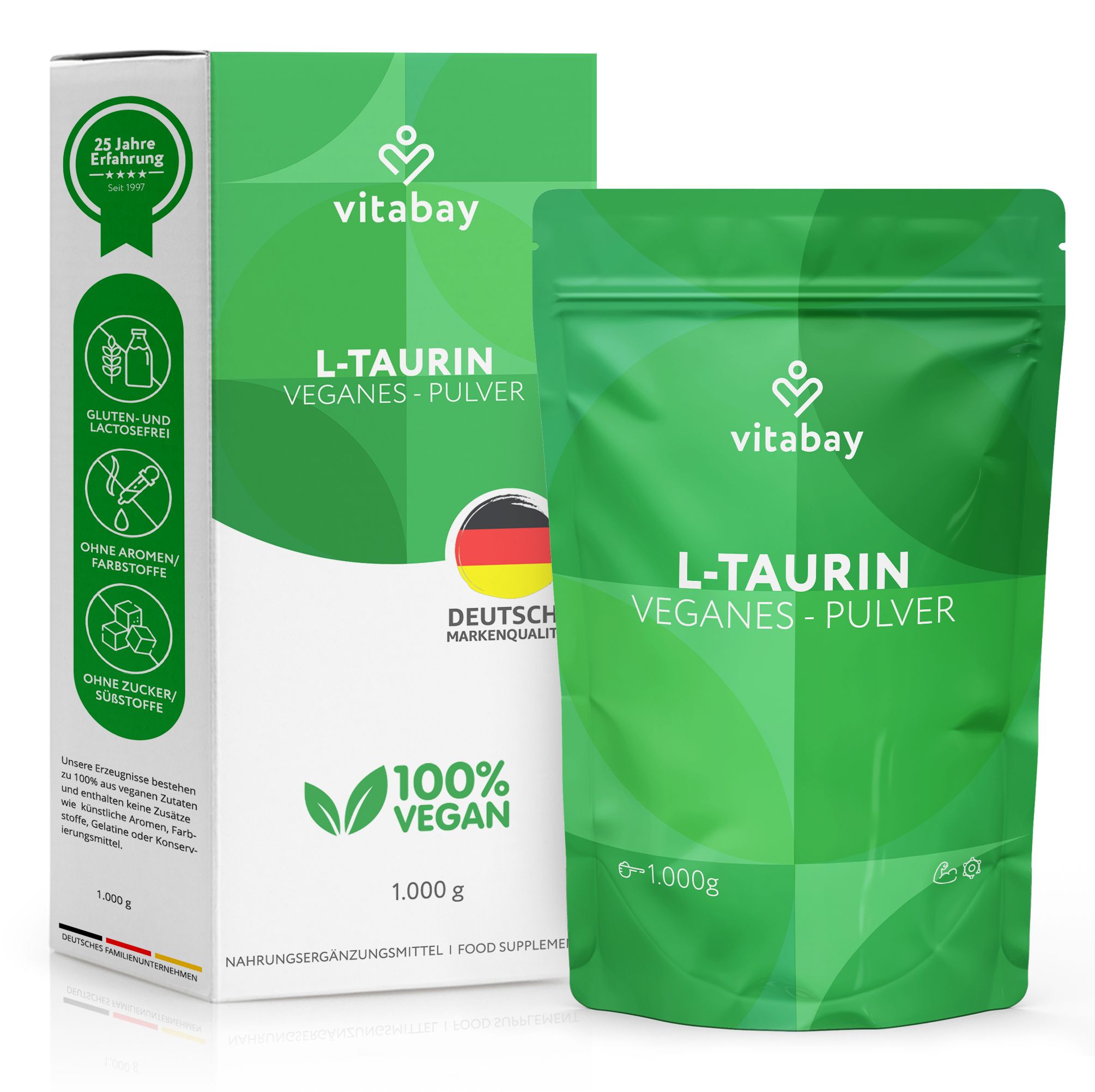 Vitabay Taurin Pulver 6000 mg