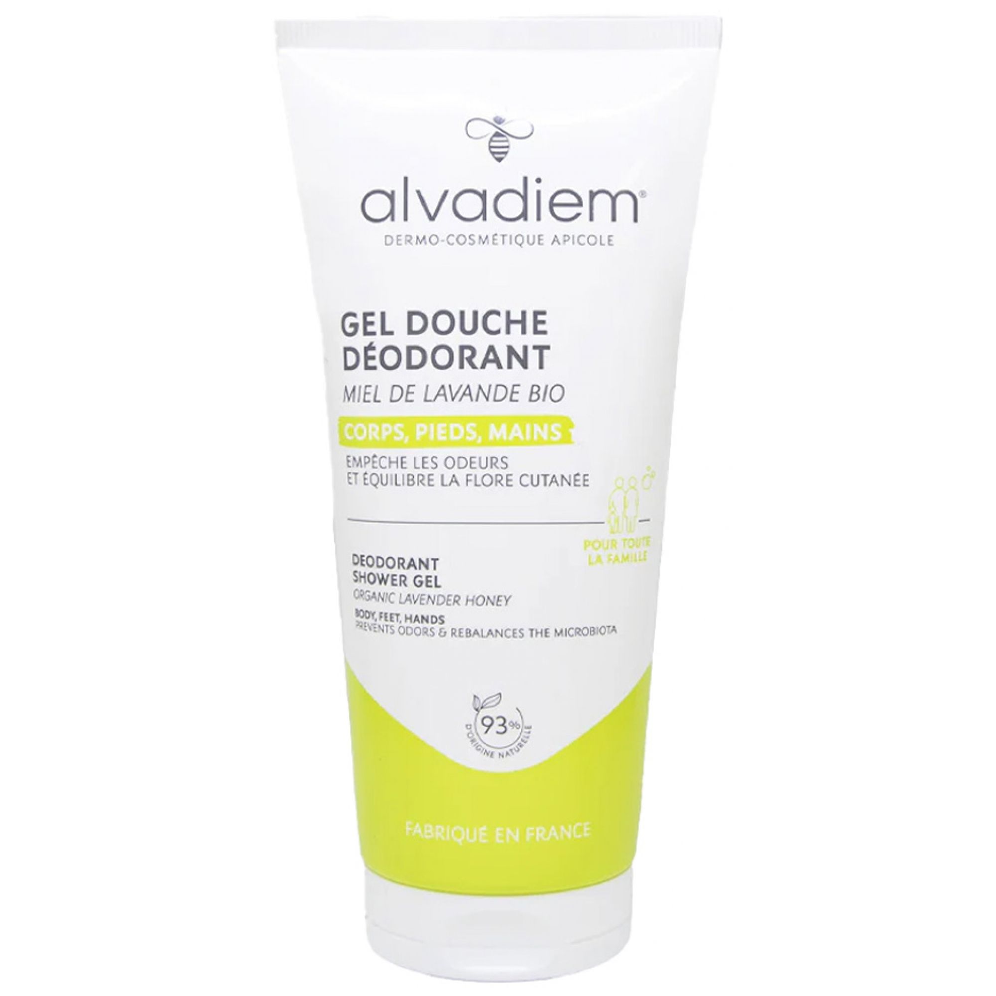 Alvadiem Deodorant-Reinigungsgel 18x5x5 cm
