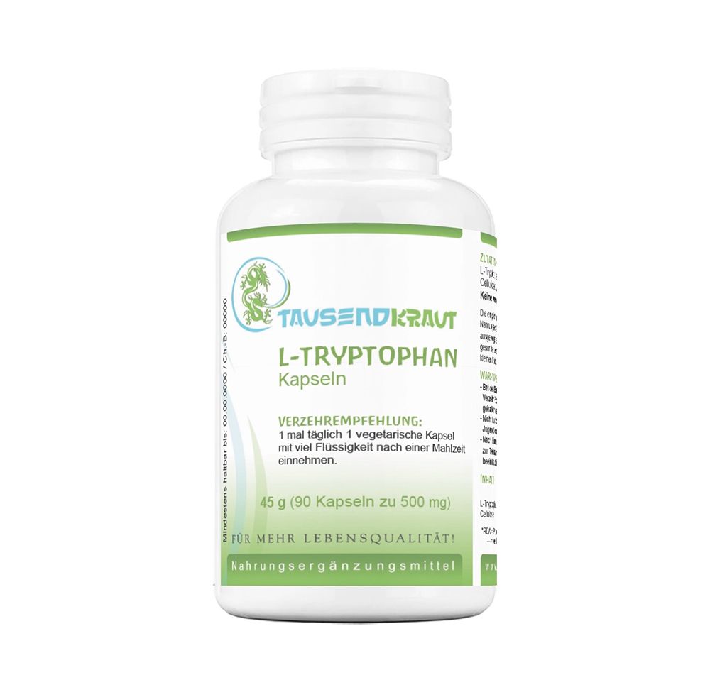 Tausendkraut L-Tryptophan Kapseln 0,045 kg