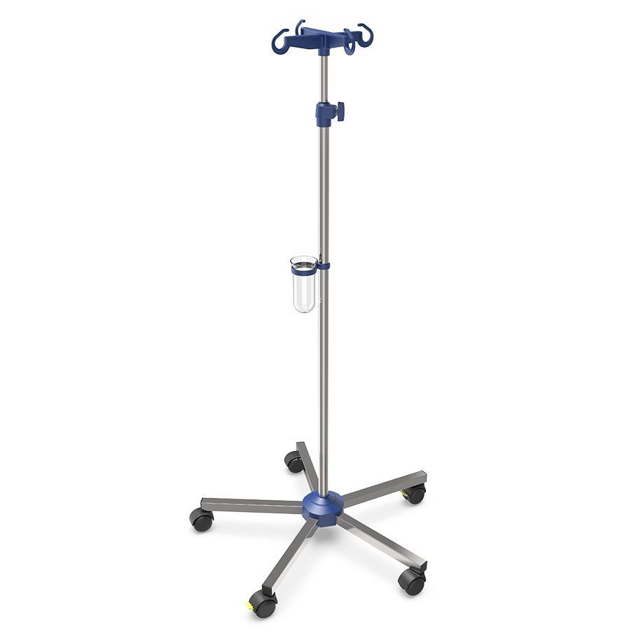 ratiomed Infusionsständer verchromt