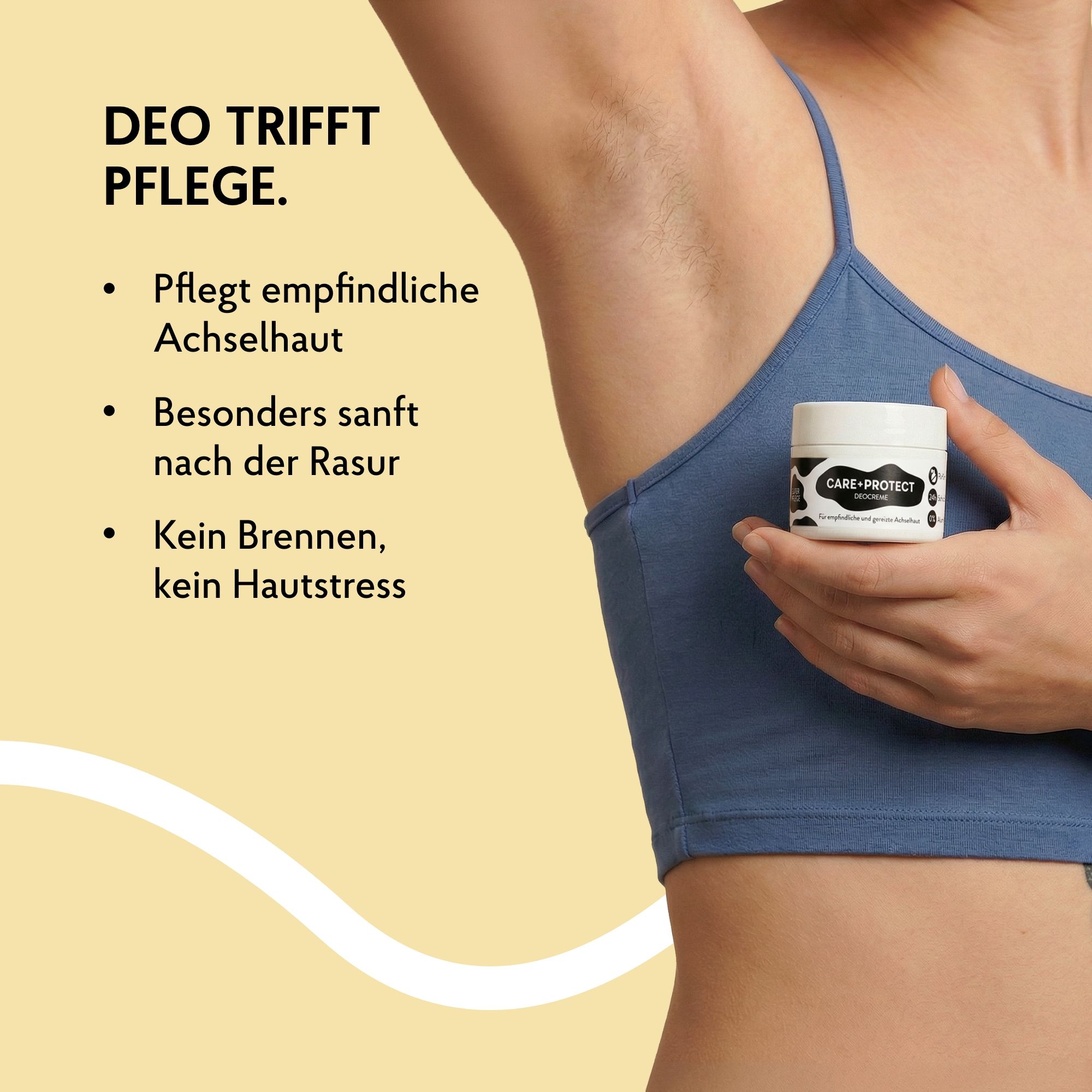 EUTERPFLEGE Deocreme ohne Duftstoffe für empfindliche Haut