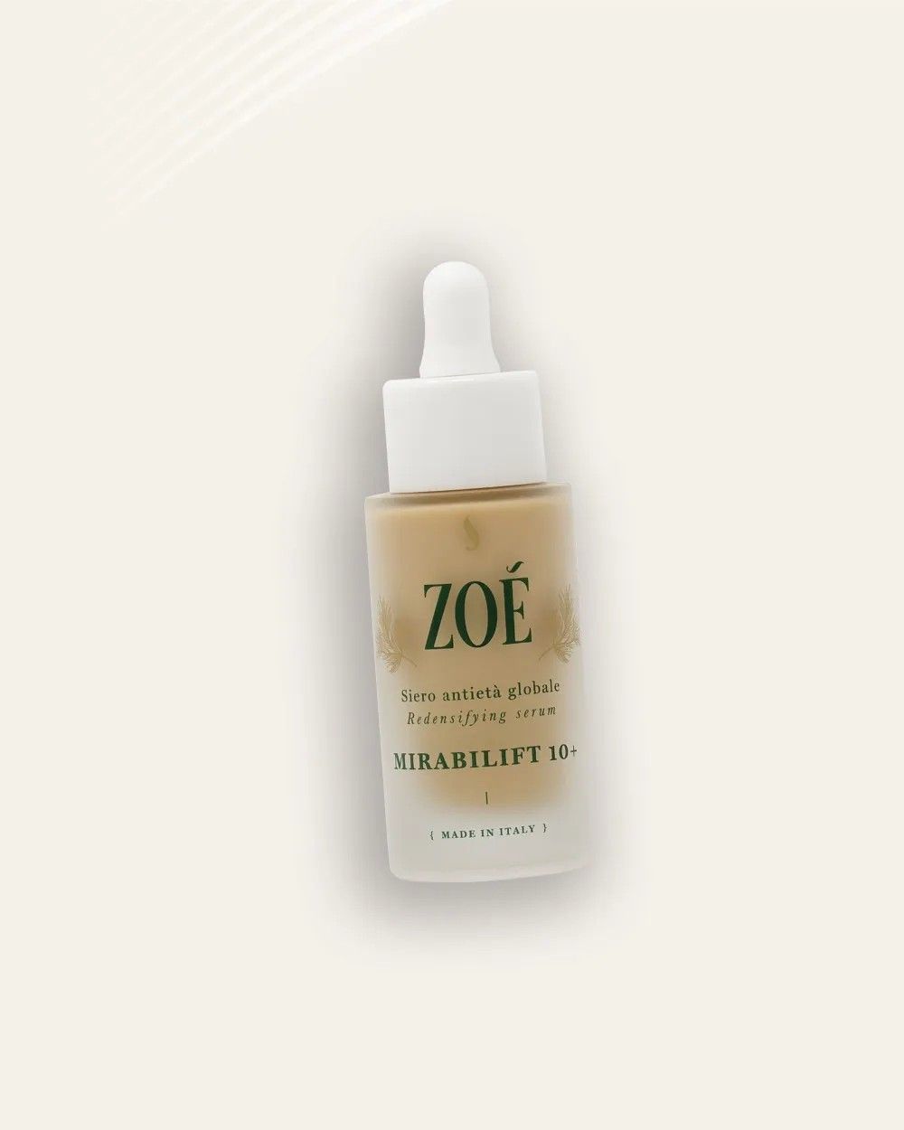 Zoé MIRABILIFT 10+ Siero antirughe efficace in 15 minuti con Picnogenolo® e Acido Ialuronico - 30 ml