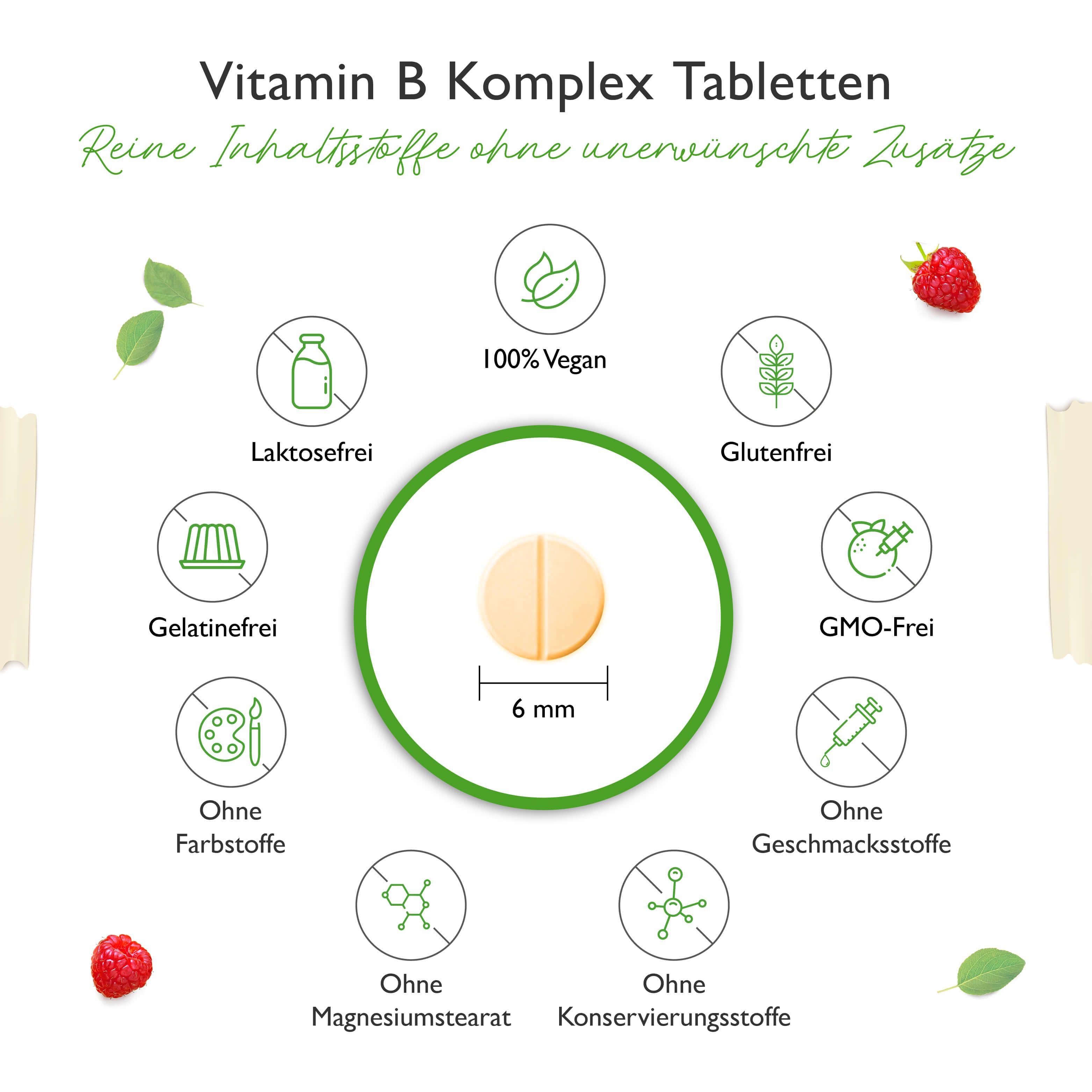 vit4ever Vitamin B Komplex - 8 B-Vitamine