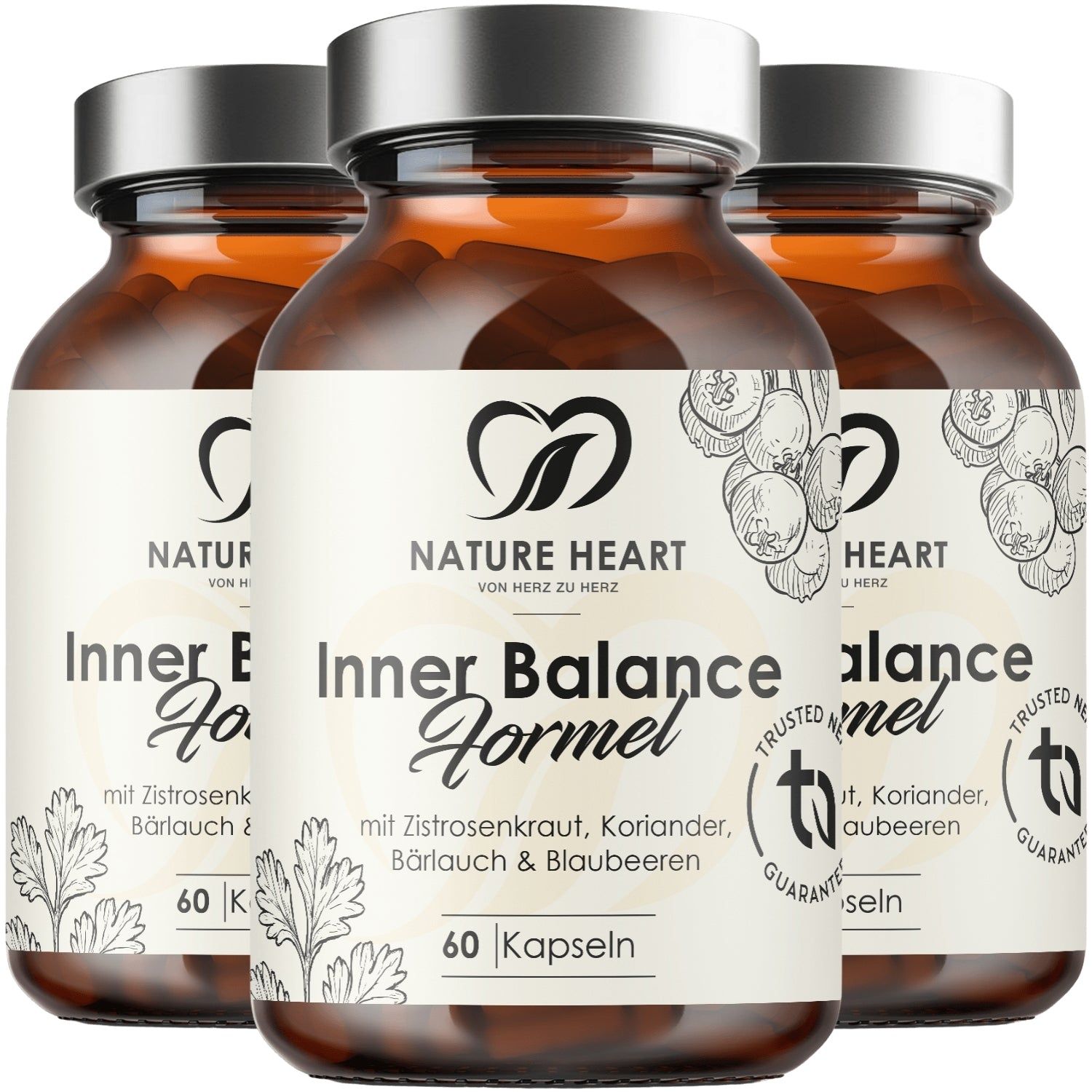 Nature Heart Inner Balance Formel 3x60 St Kapseln