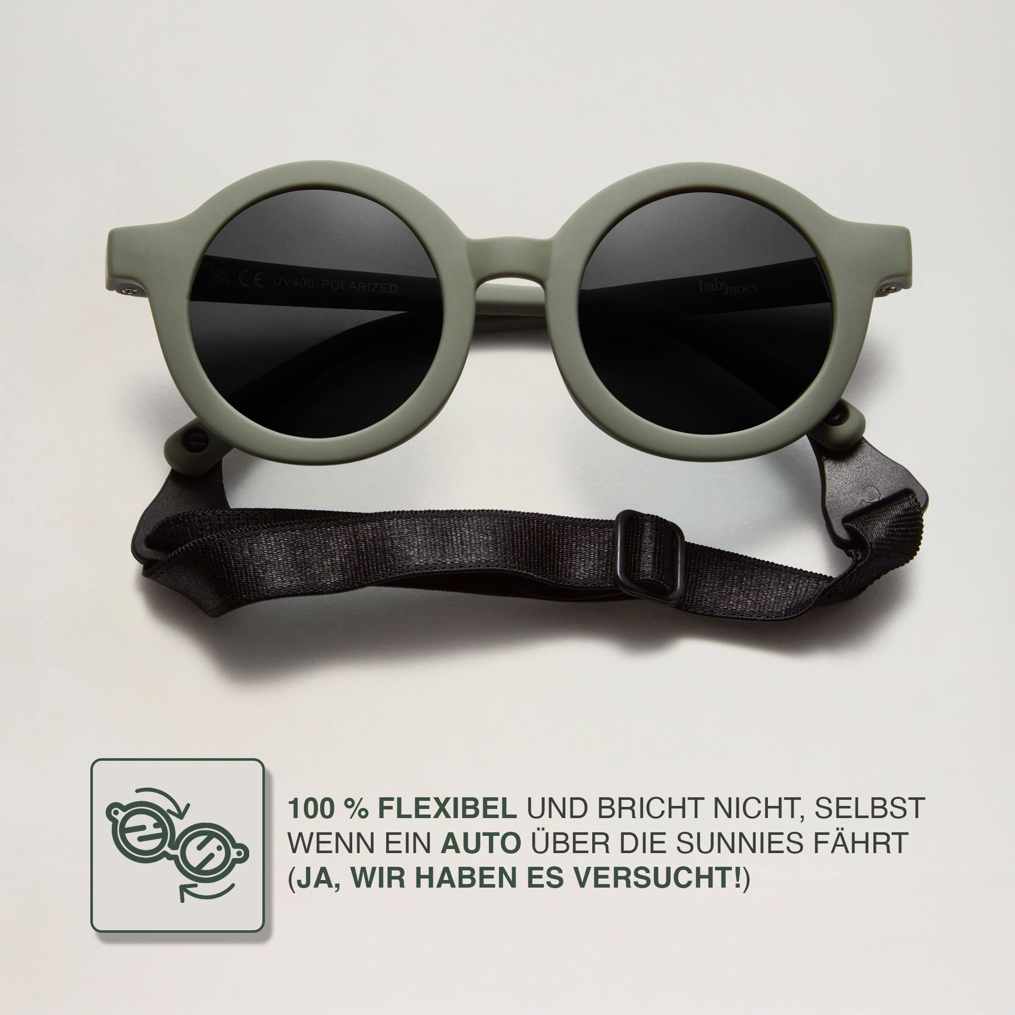 BabyMocs Biegsame Kinder Sonnenbrille