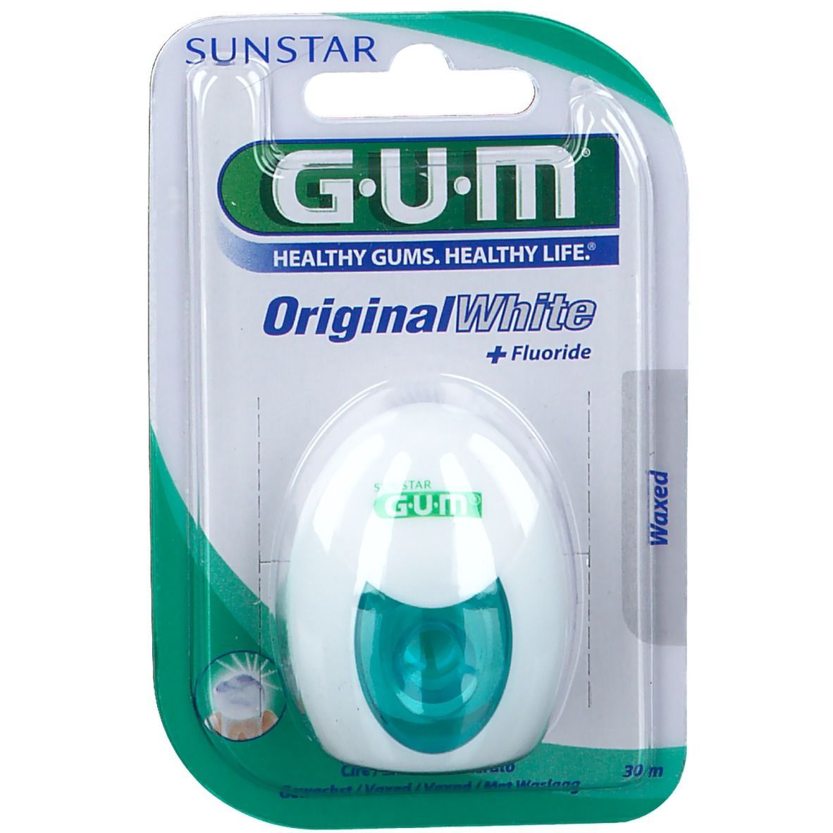 GUM Original White Zahnseide 30 m