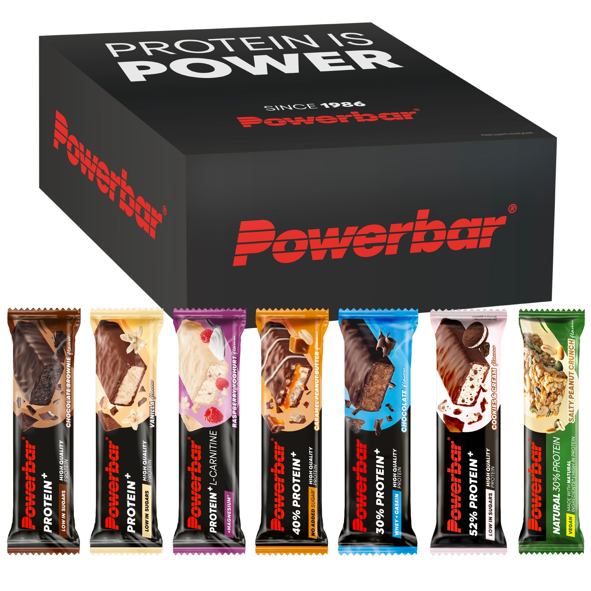 POWERBAR Protein Multiflavour Box