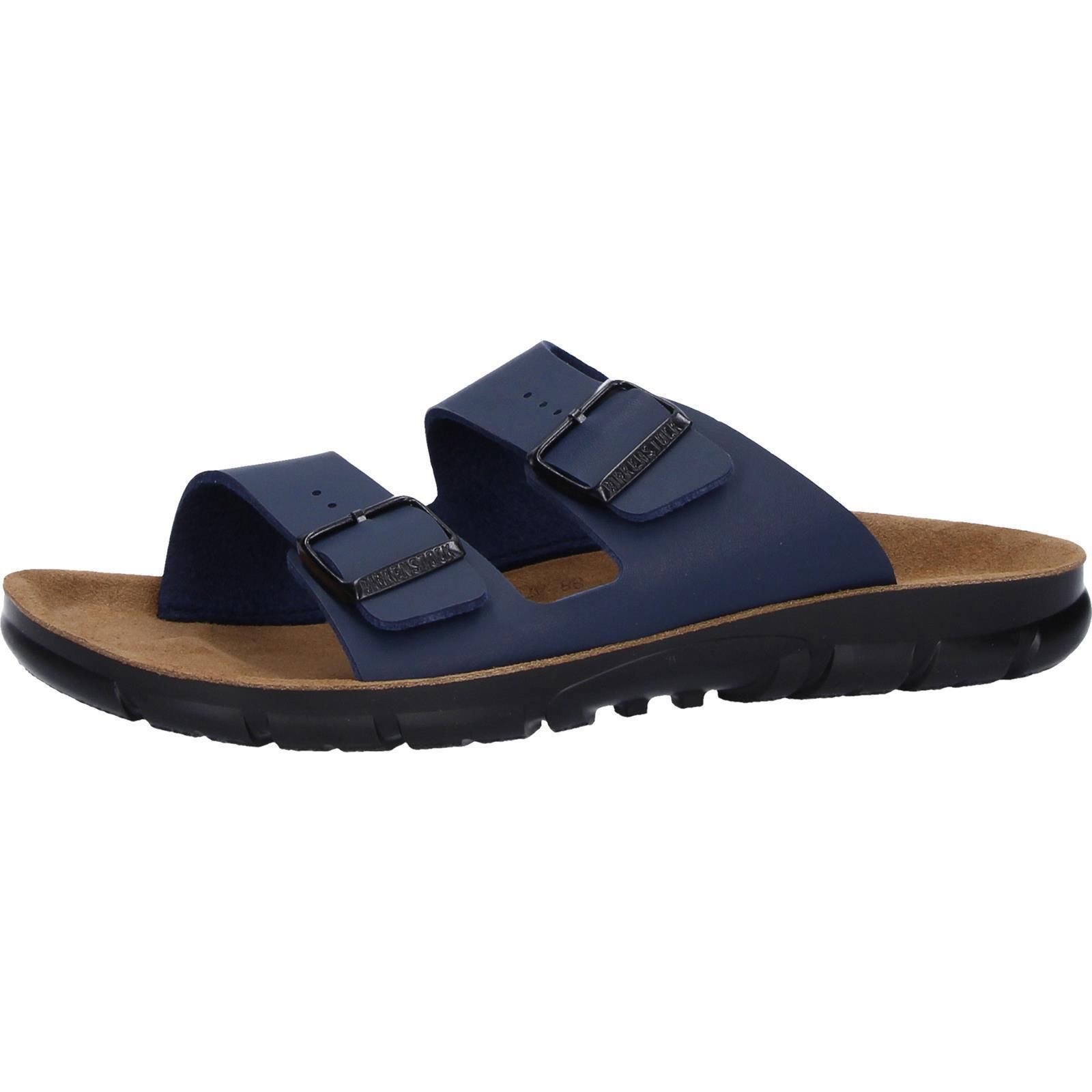 Birkenstock Bilbao Pantolette blau normale Weite Gr. 45