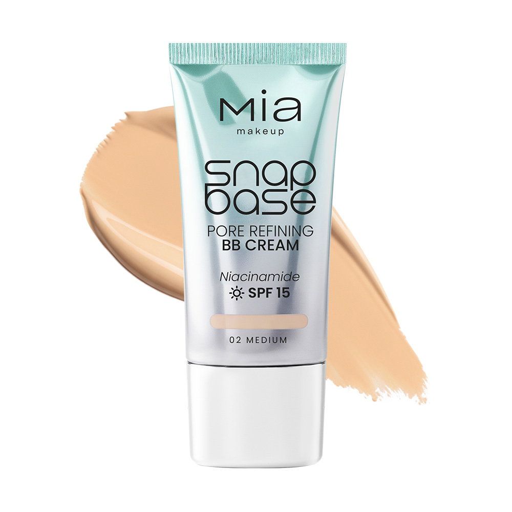 Mia Makeup BB cream Snap Base perfezionatrice della pelle. SPF15