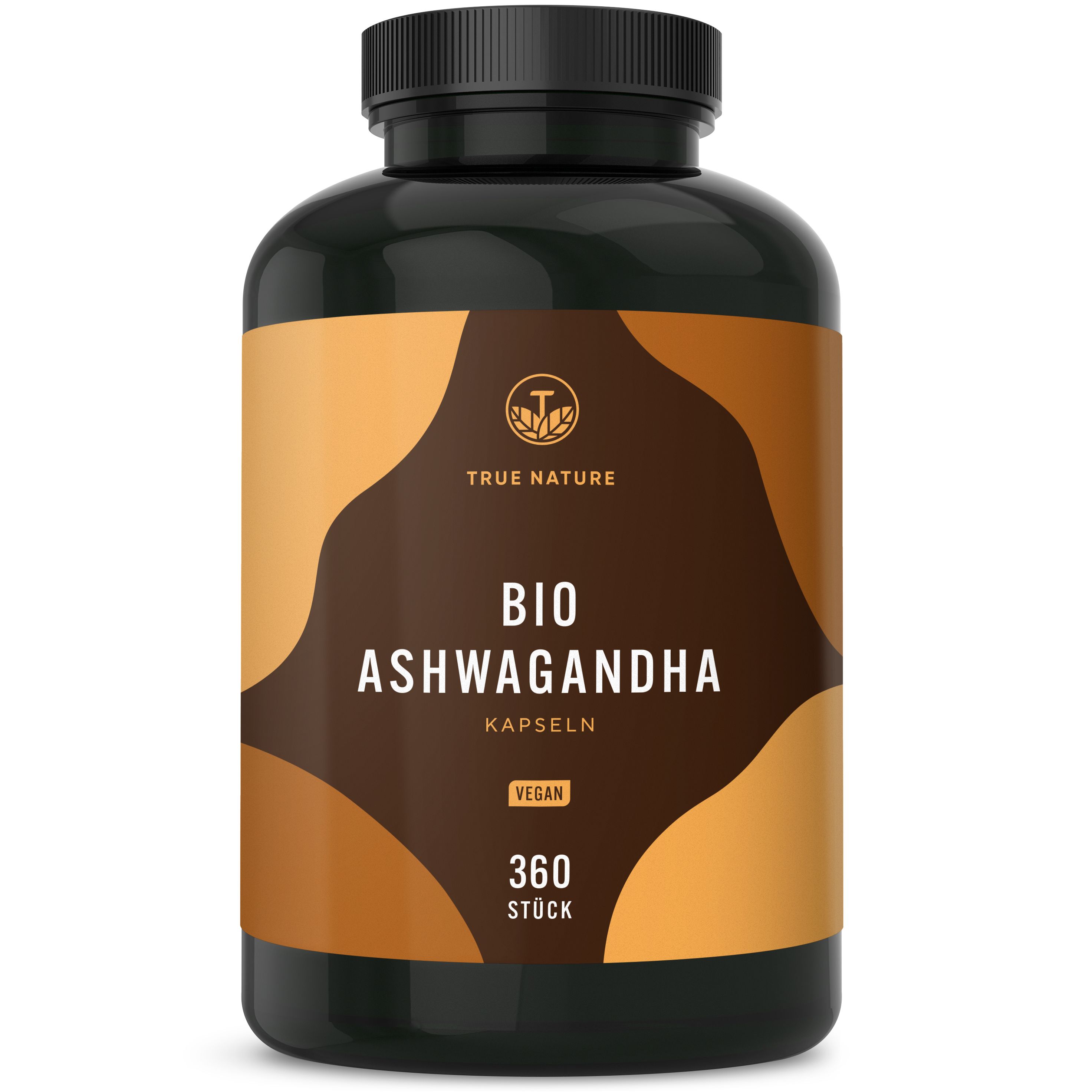 TRUE NATURE® Bio Ashwagandha Kapseln (650 mg) - Premium aus Indien