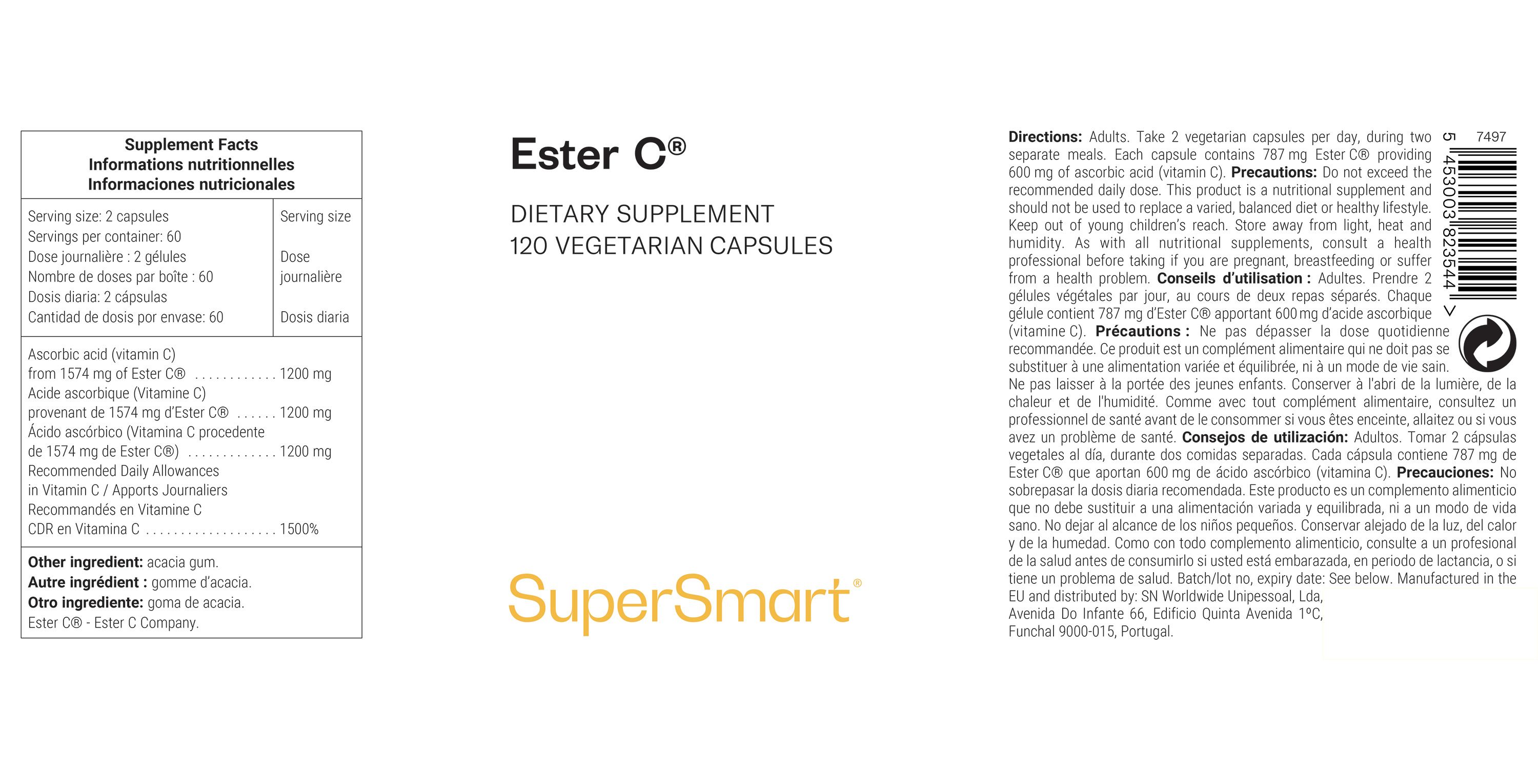 SuperSmart - Ester C® 120 St