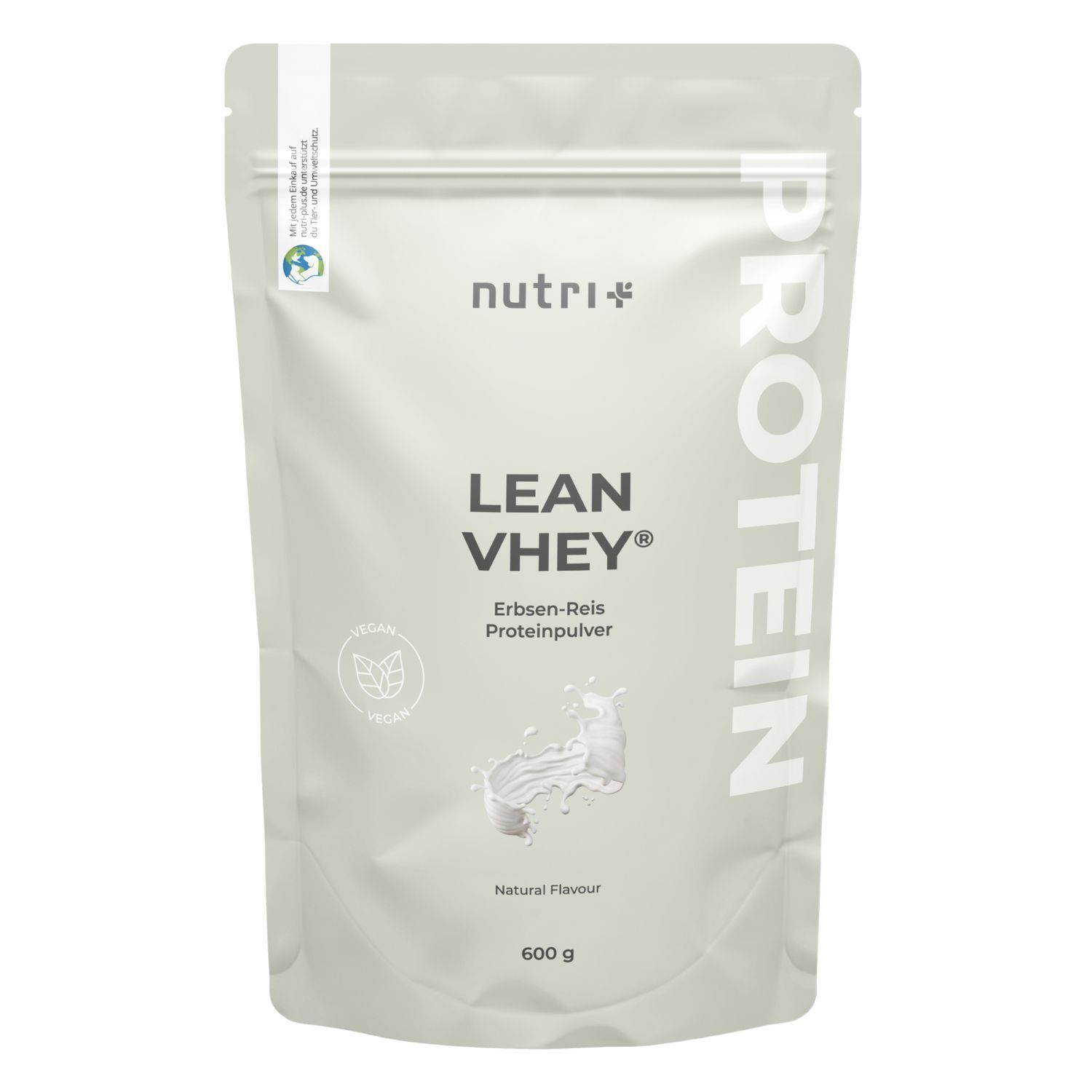 Nutri+ Lean Vhey Proteinpulver - liefert alle essentiellen Aminosäuren